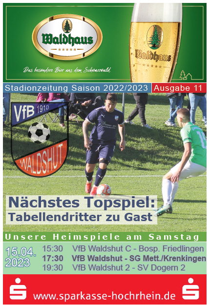 Stadionzeitung Titel