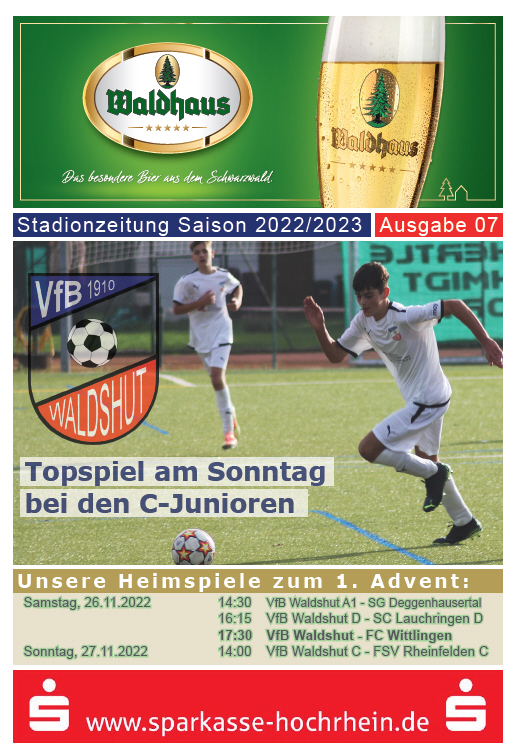Stadionzeitung Titel