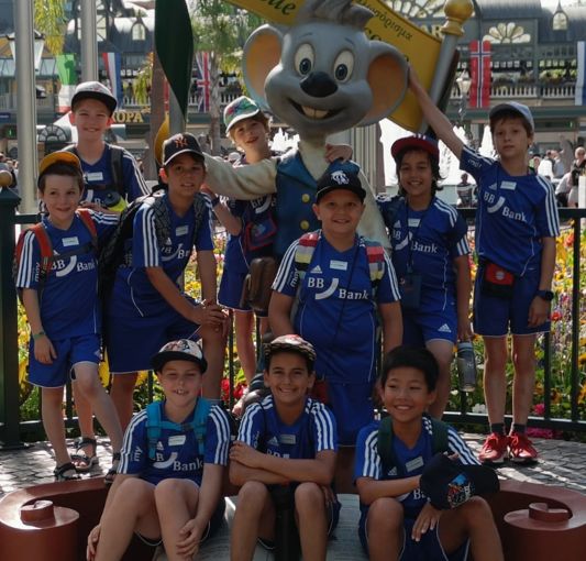 2022 F-Junioren beim Europapark-Cup