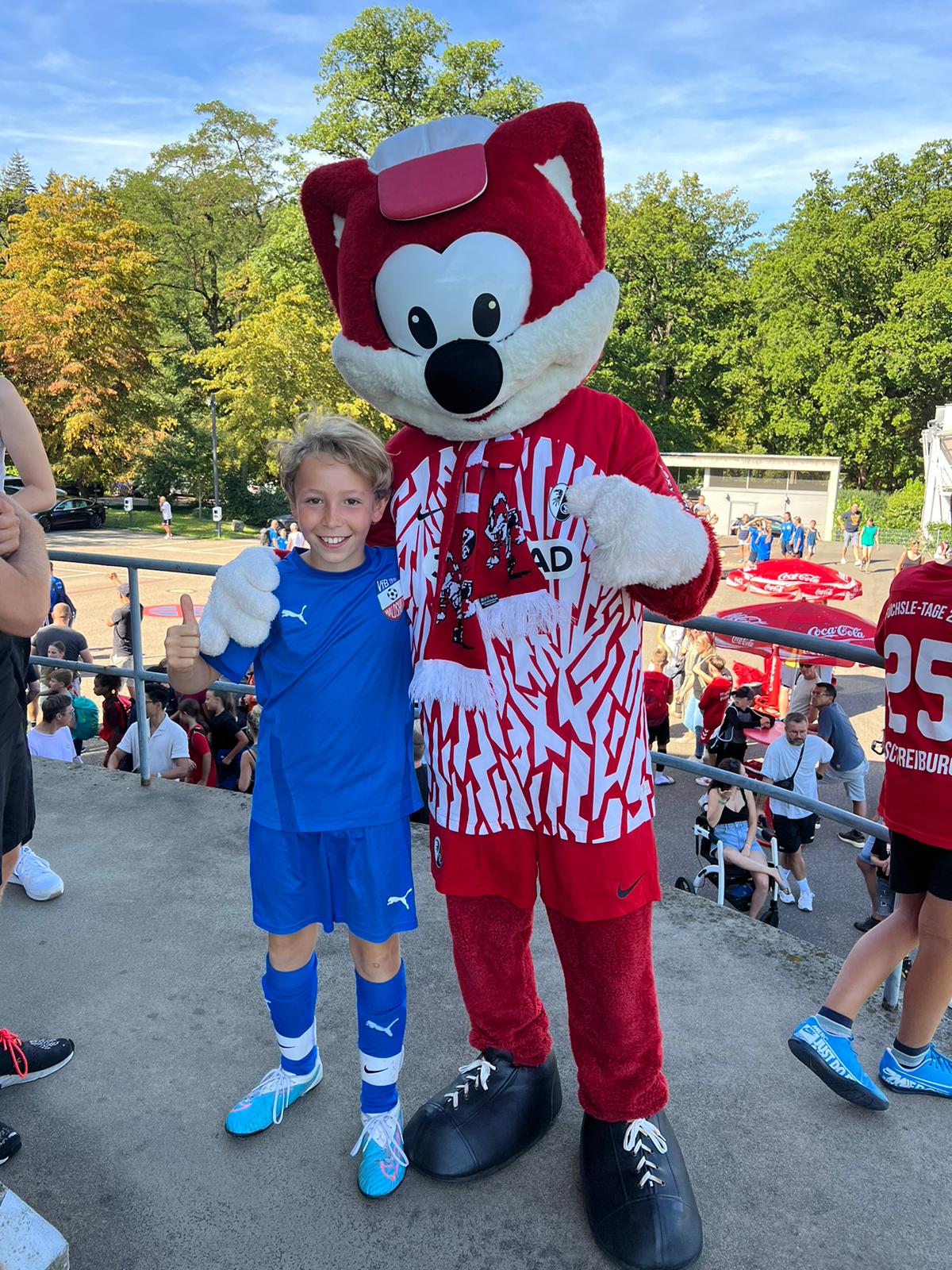 Maskottchen Füchsle