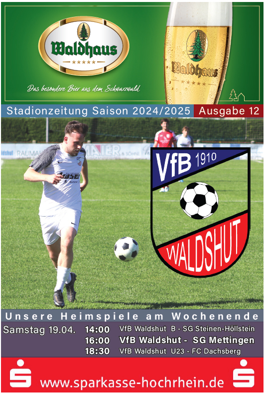 Stadionzeitung Titel
