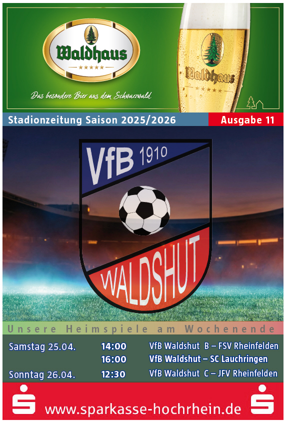 Stadionzeitung Titel