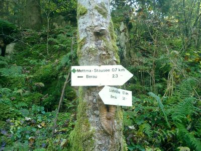 Wo geht´s nach Berau ?
Nach der Beschilderung gibt´s mehrere Möglichkeiten.
