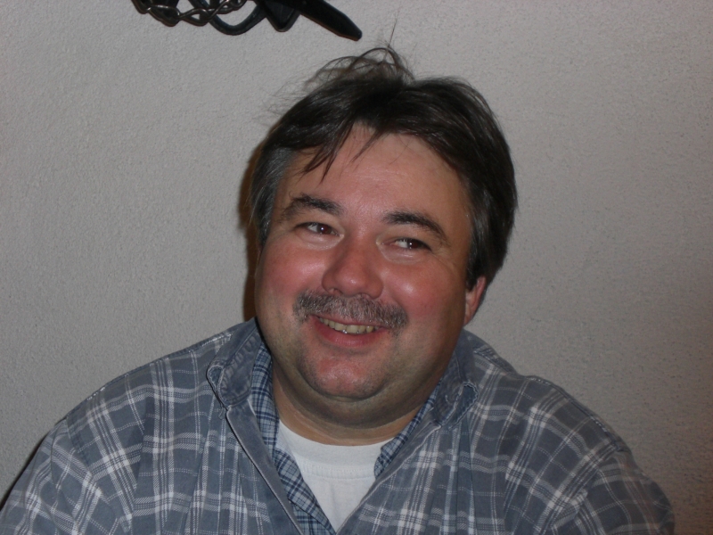 AH-Boss Micky Münch bei guter Laune
